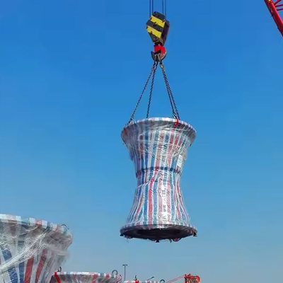 Fender di gomma a cono ad alto assorbimento energetico con pannello frontale e servizio di taglio di lavorazione