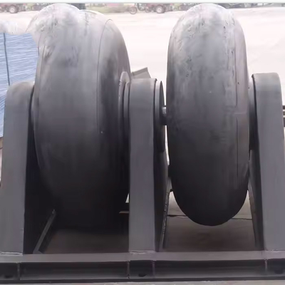 NBR Marine Dock Roller Fenders Assorbimento degli urti