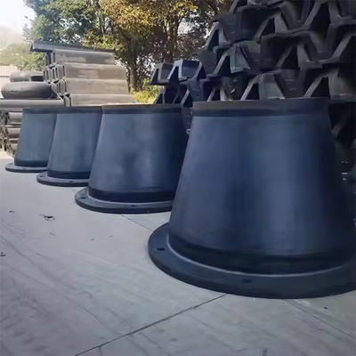 500h Fender a cono Assorbimento di energia elevata Forza di reazione bassa Progettazione di risparmio di spazio