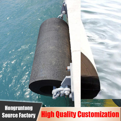 750×1800mm Fender marini cilindrici Superficie liscia resistente agli urti