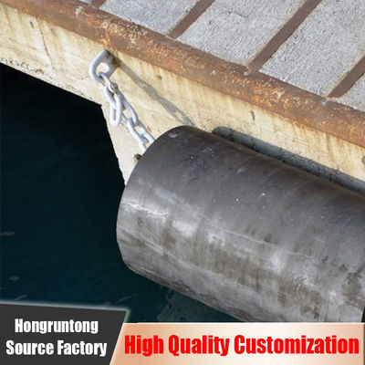 750×1800mm Fender marini cilindrici Superficie liscia resistente agli urti