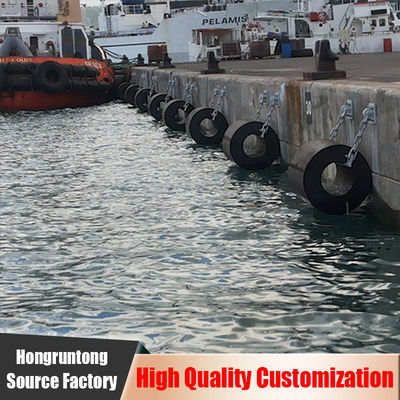 750×1800mm Fender marini cilindrici Superficie liscia resistente agli urti