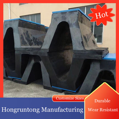 Parabordi in gomma per banchina Materiale durevole Resistente agli agenti atmosferici Facile installazione Elevato assorbimento di energia