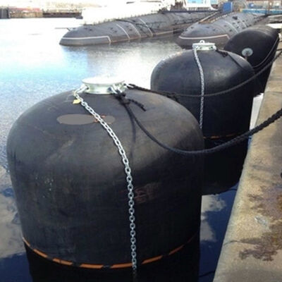 Costruzione in gomma resistente Paraspruzzi subacquei Eccellente dissipazione dell'energia Resistente agli agenti atmosferici