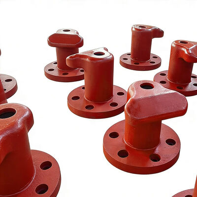 Bollard per banchina di facile installazione in acciaio di grado marino, lunga durata