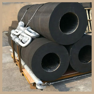 Cylindrical Rubber Fender with High Energy Absorption Low Reaction Force and Long Service Life for Marine Docking