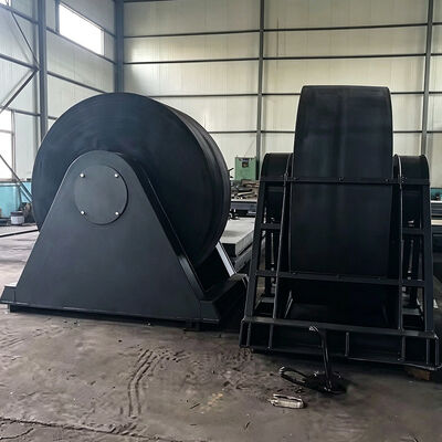Parabordi a rulli resistenti all'usura per una facile installazione nei moli marini