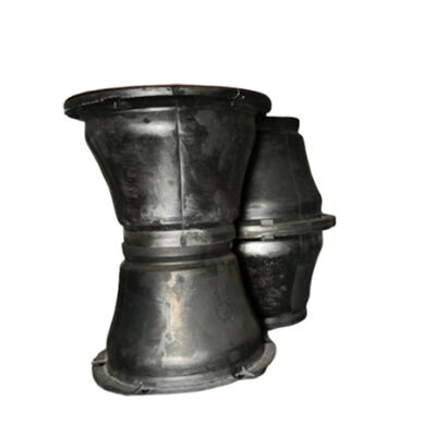 Fenders in gomma a cono con bassa pressione superficiale anti invecchiamento UV e facile installazione per banchine marine