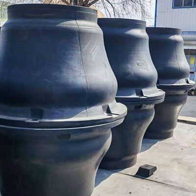 Fenders in gomma a cono resistenti agli urti per la protezione delle banchine marine